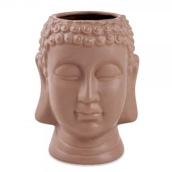Vaso Buda Terracota em Cerâmica 