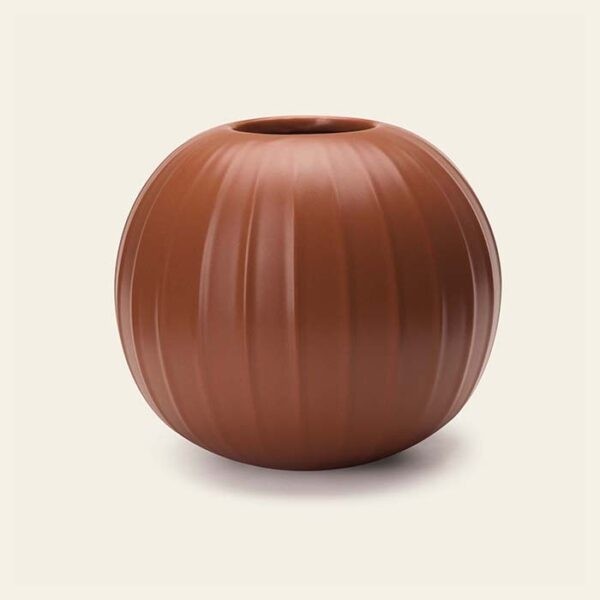 Vaso em Cerâmica Pumpkin Terracota
